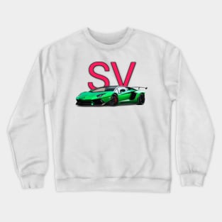 Lamborghini Aventador SV Crewneck Sweatshirt
